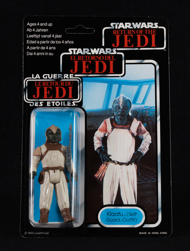 Klaatu - Skiff Guard Outfit  Return of The Jedi Tri Logo Card